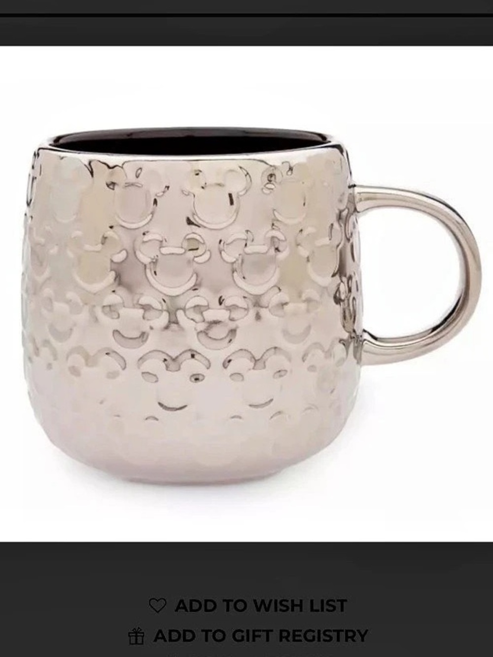 Disney Parks - Homestead Mickey Icon - Platinum Mug